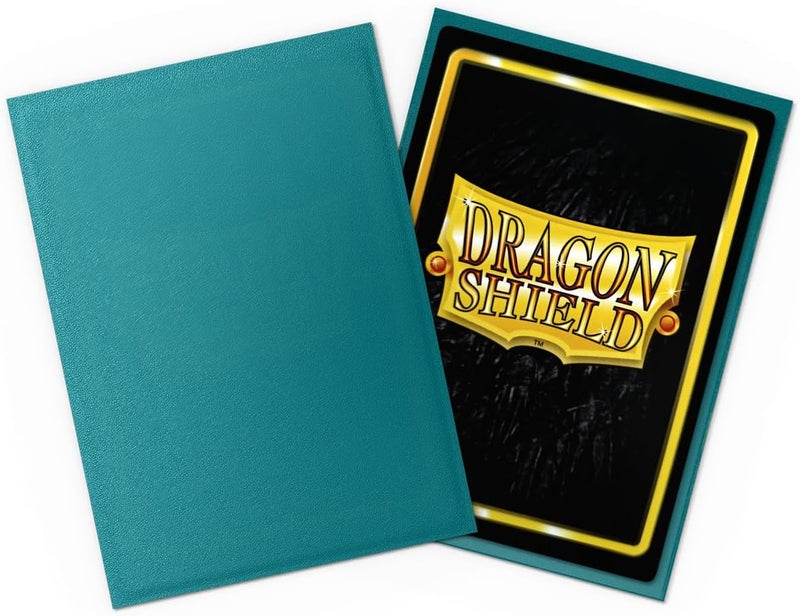 dragon shield | Standard Size Card Matte Sleeves | 100 CT - Smooth & Tough Premium TCG Sleeves | Compatible with Pokemon, Flesh & Blood, One Piece & Magic The Gathering | Petrol - Image 3